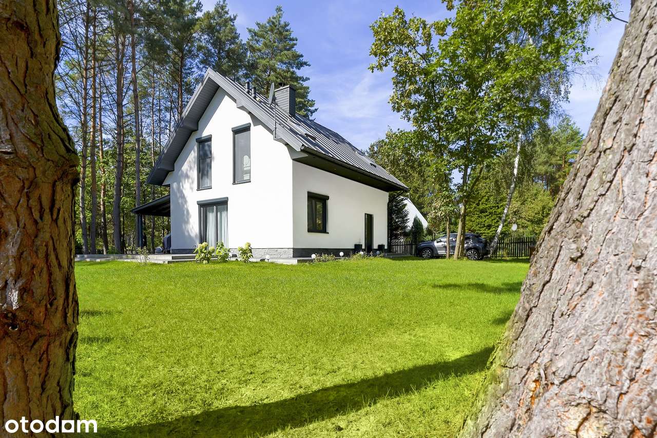 Czerwona Wola Nowoczesny dom nad rzeką w otulinie lasu - Pełny obrazek: 4/20