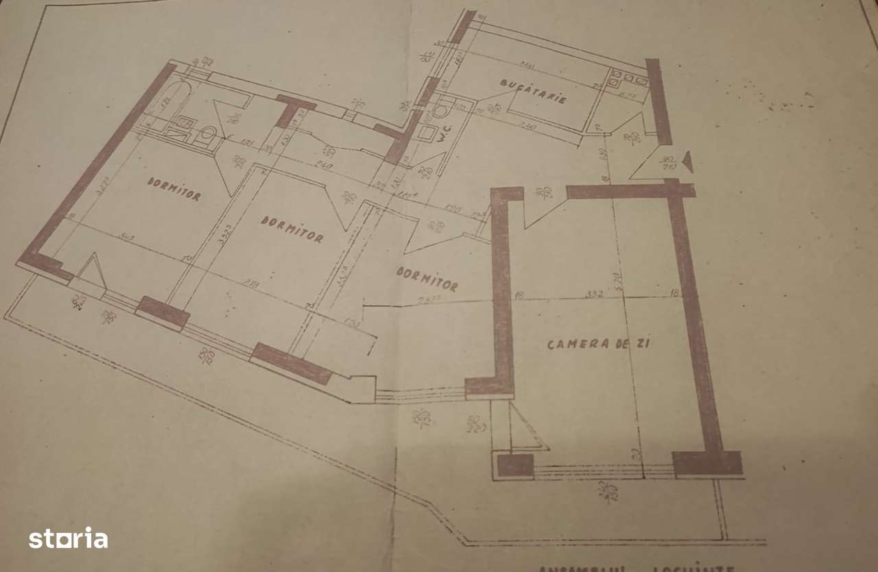 Tineretului metrou, Piata Norilor, ap. 4 camere.-12