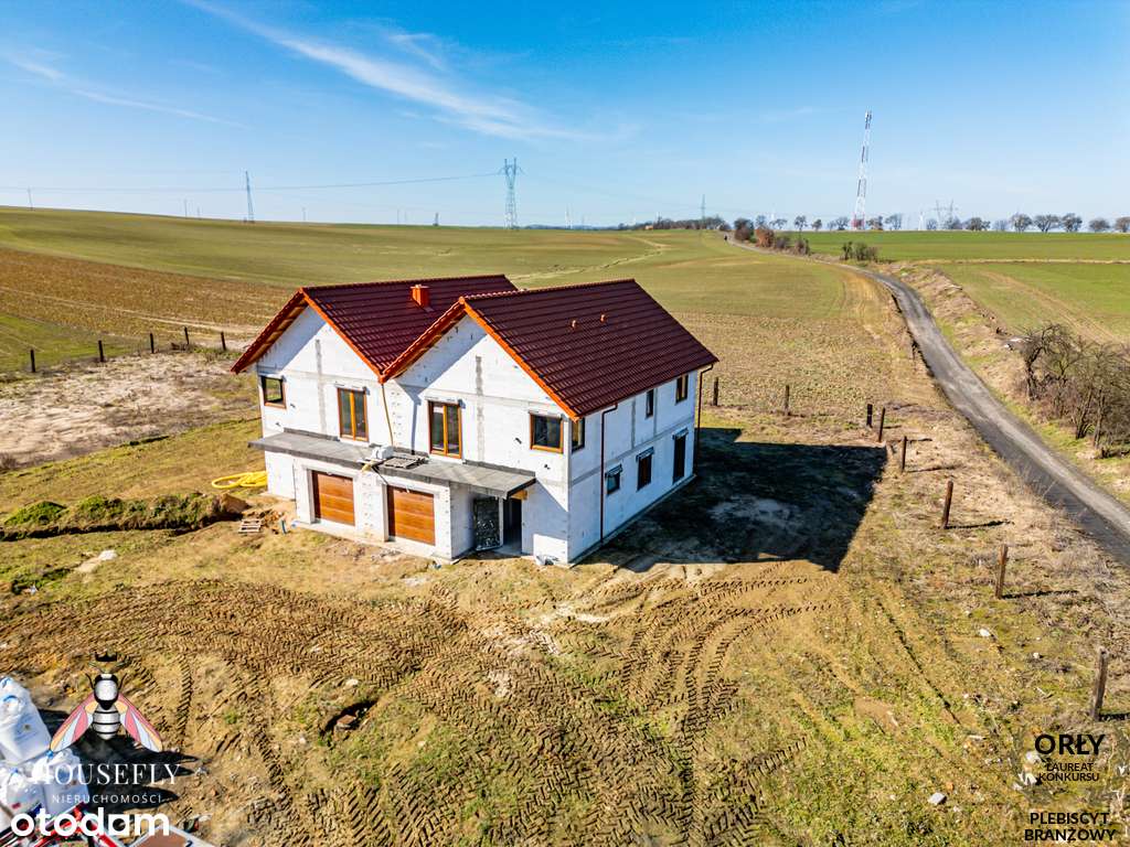 Bliźniak 170m2, działka 7.9ar, Kurowice-0