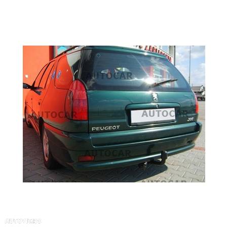 Carlig de remorcare pentru  Peugeot 306 - Combi, ( 7E, N3, N5 ) - sistem semidemontabil -cu suruburi - din 1997 pana 2002 - 5