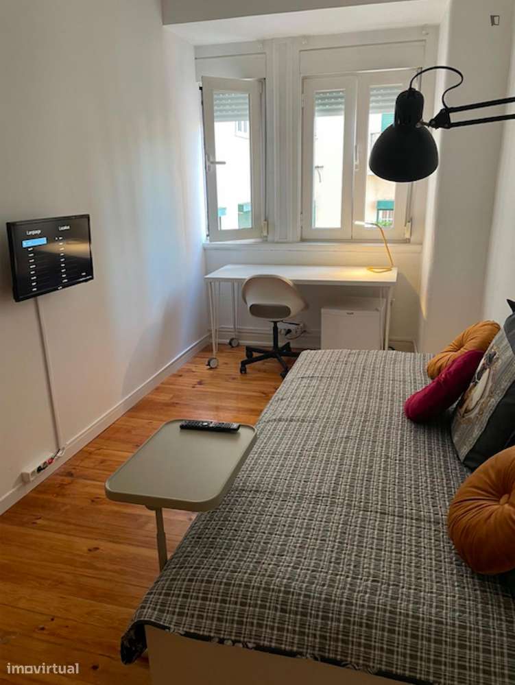 Quarto - localizado em Alameda Lisbon - Grande imagem: 5/6