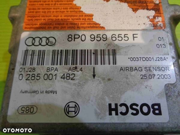 AUDI A3 8P II 03 sensor modul AIRBAG - 2