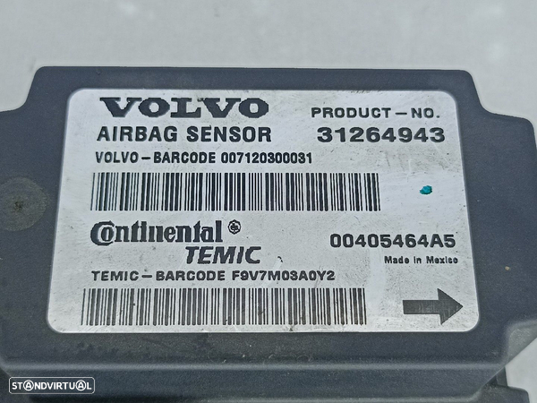 Centralina De Airbag Volvo C30 (533) - 5