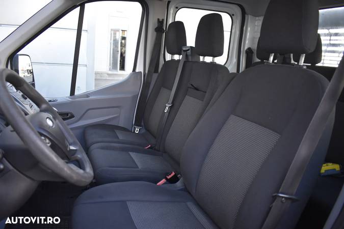 Ford Transit 350 L3 Cabina Dubla-Bena Basculabila-Roti Duble Spate - 32