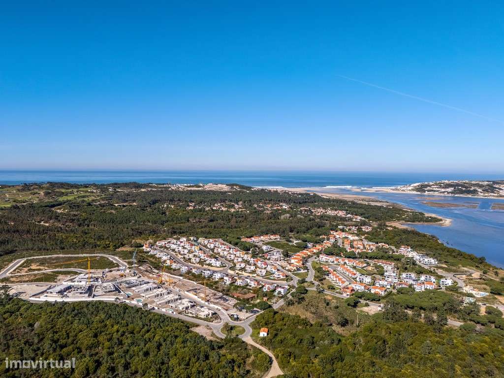 Lotes para moradia isolada junto à Lagoa Óbidos, ao golfe e à praia - Grande imagem: 5/17