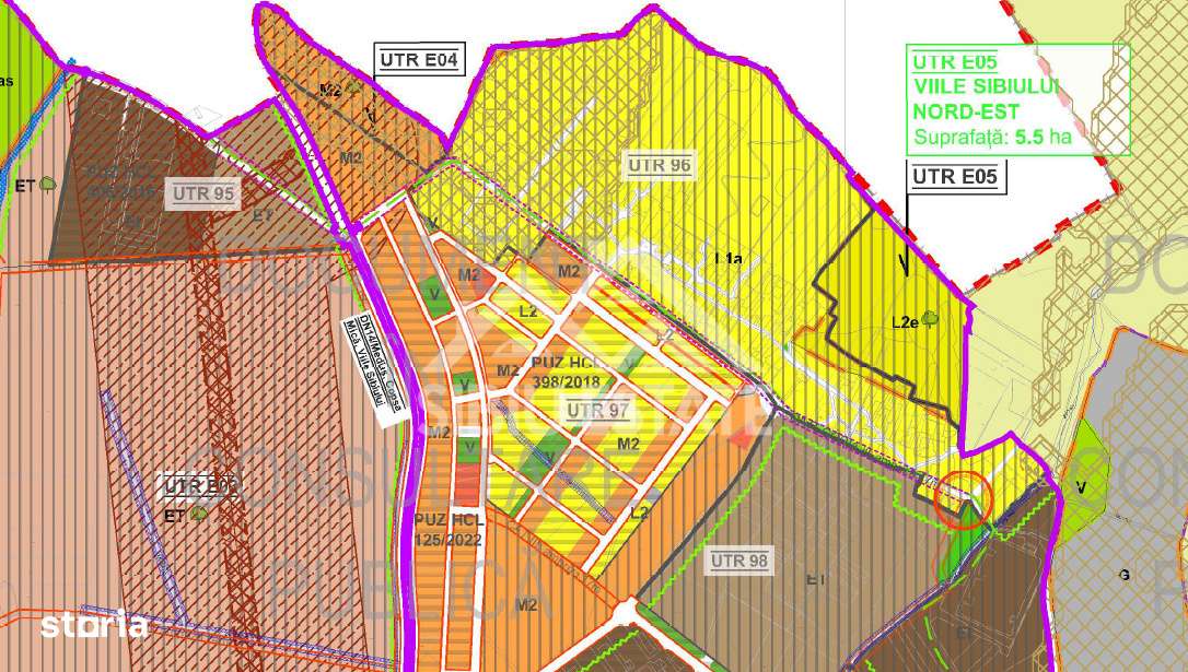 Teren intravilan Sibiu zona Viile Sibiului zona Mixta - Imagine principală: 5/6