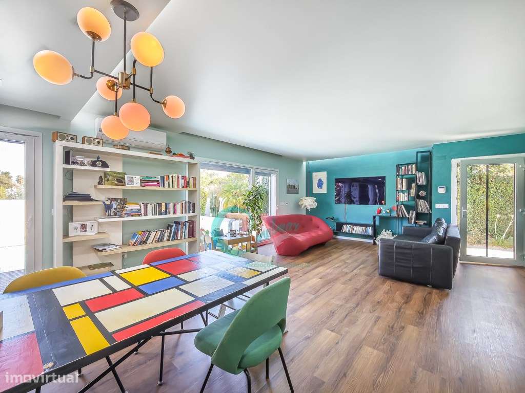 Moradia térrea T3 com piscina na Aroeira, Almada - Grande imagem: 5/39