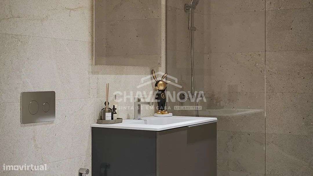 Apartamento T2 Novo Penúltimo Piso c/ 2 Lugares de Garagem em Arcozelo-29