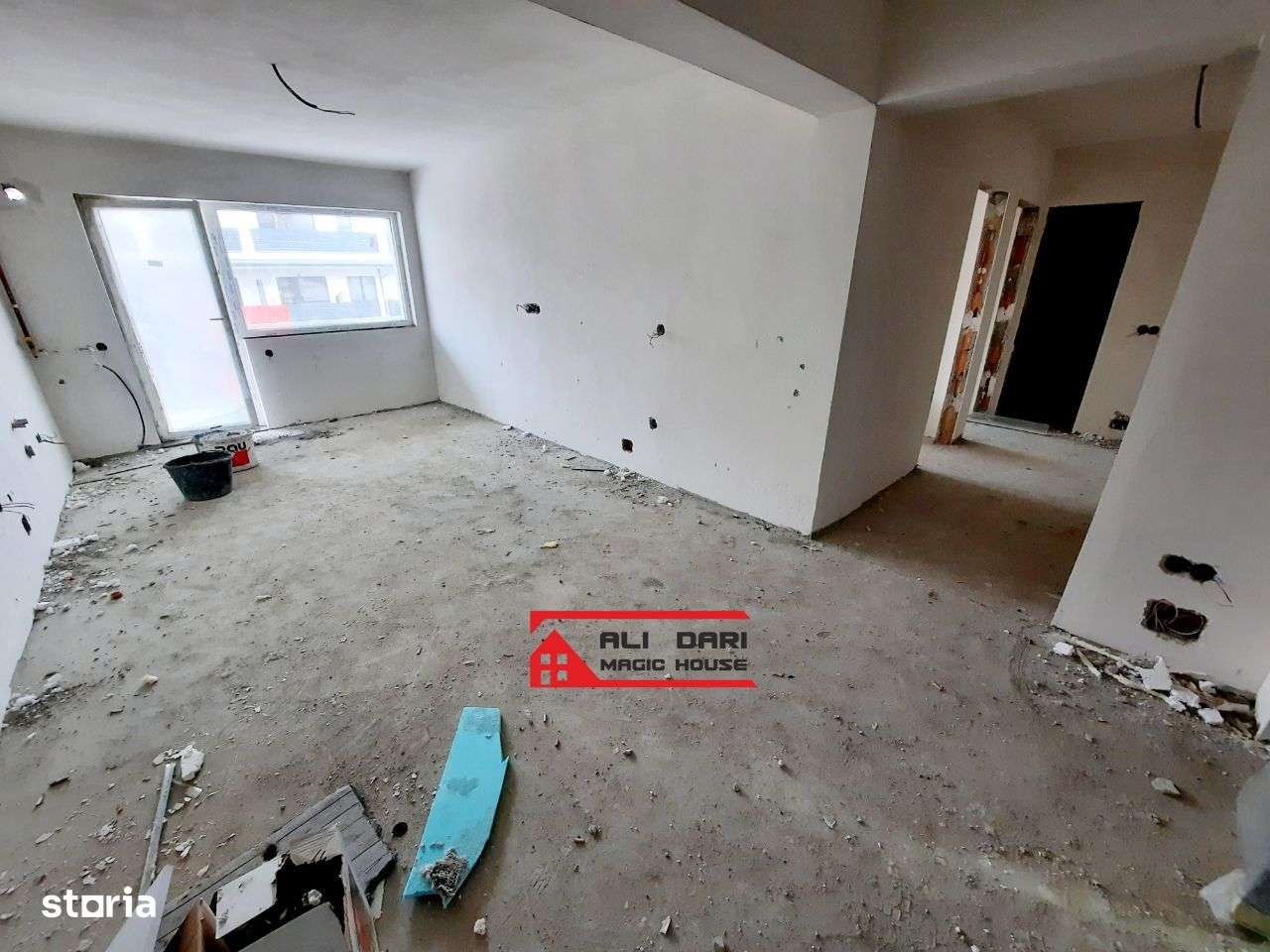 57,86 mp + balcon 9 mp Etaj 2 Str Stelelor, Cluj - Baciu ,Bloc Nou - Imagine principală: 4/9