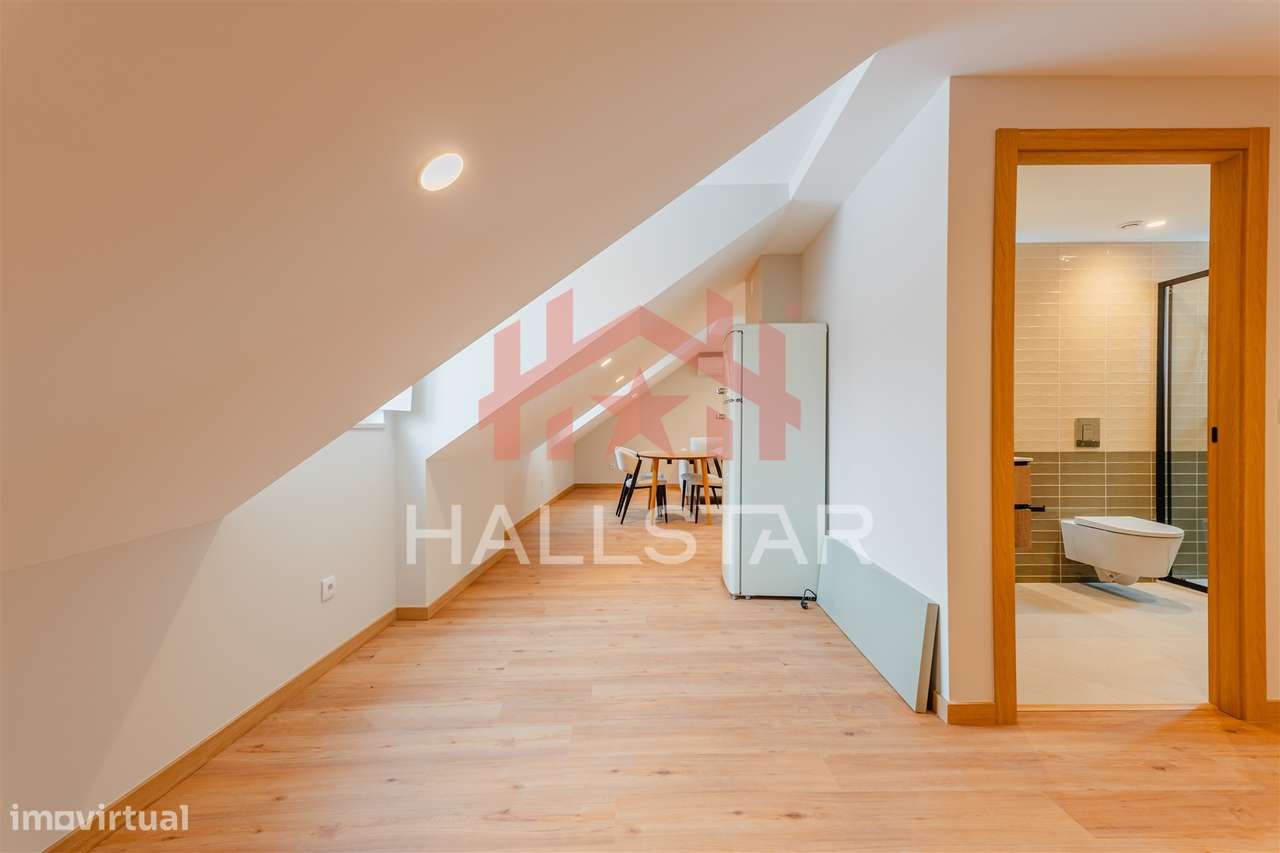 Apartamento T2 Novo / Cozinha Equipada / Vista Castelo de Leiria-10