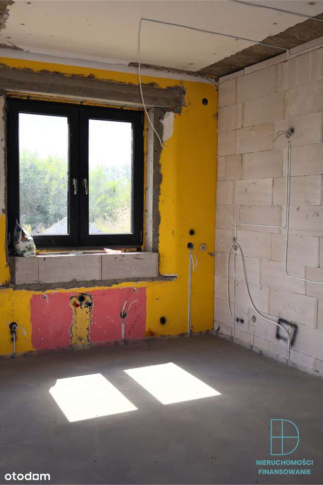 Dom w budowie na dużej działce 4761 m² – Jurków Drugi-15