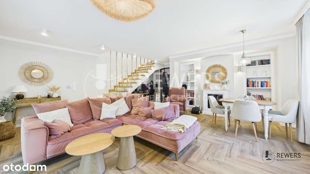 Szerokie - dwupoziomowe mieszkanie z ogrodem - Pełny obrazek: 4/19