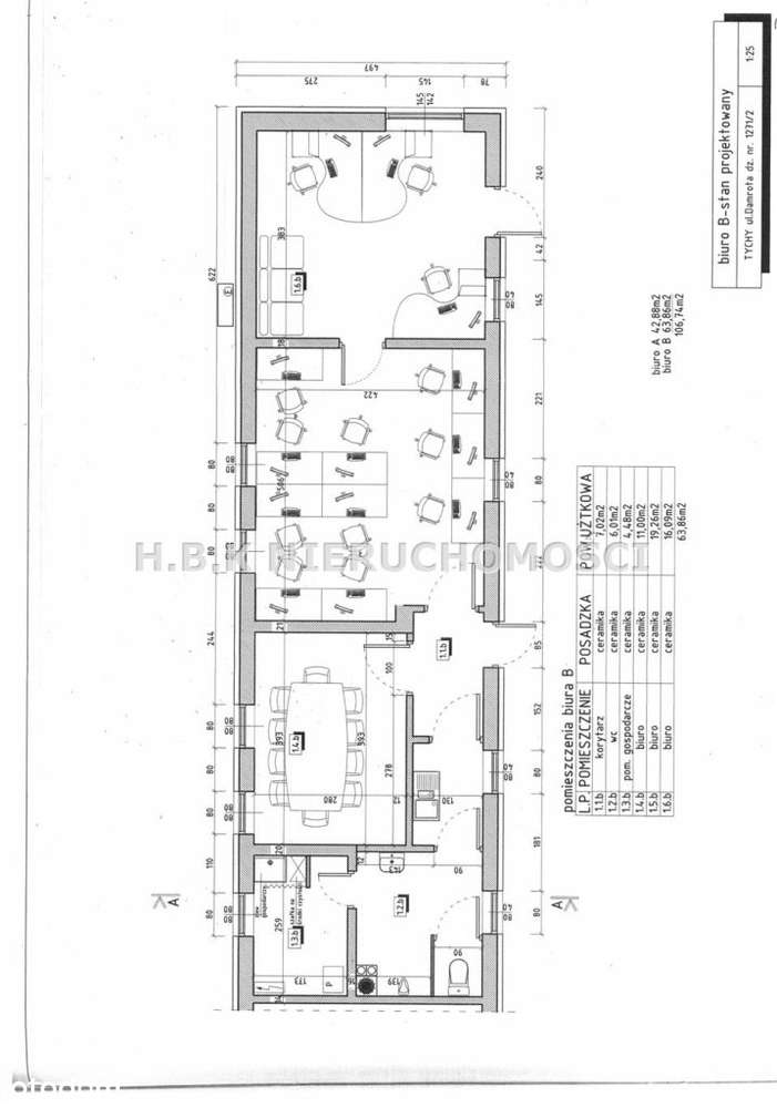 Lokal użytkowy, 106,62 m², Tychy-15