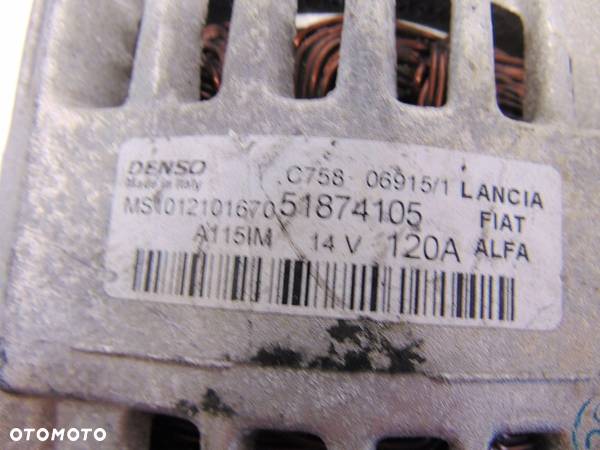 ALTERNATOR FIAT 500X 1.4T 51874105 - 5