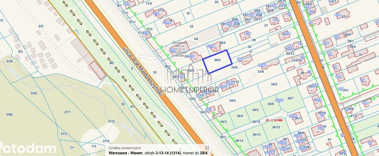 Działka na sprzedaż, Warszawa-1