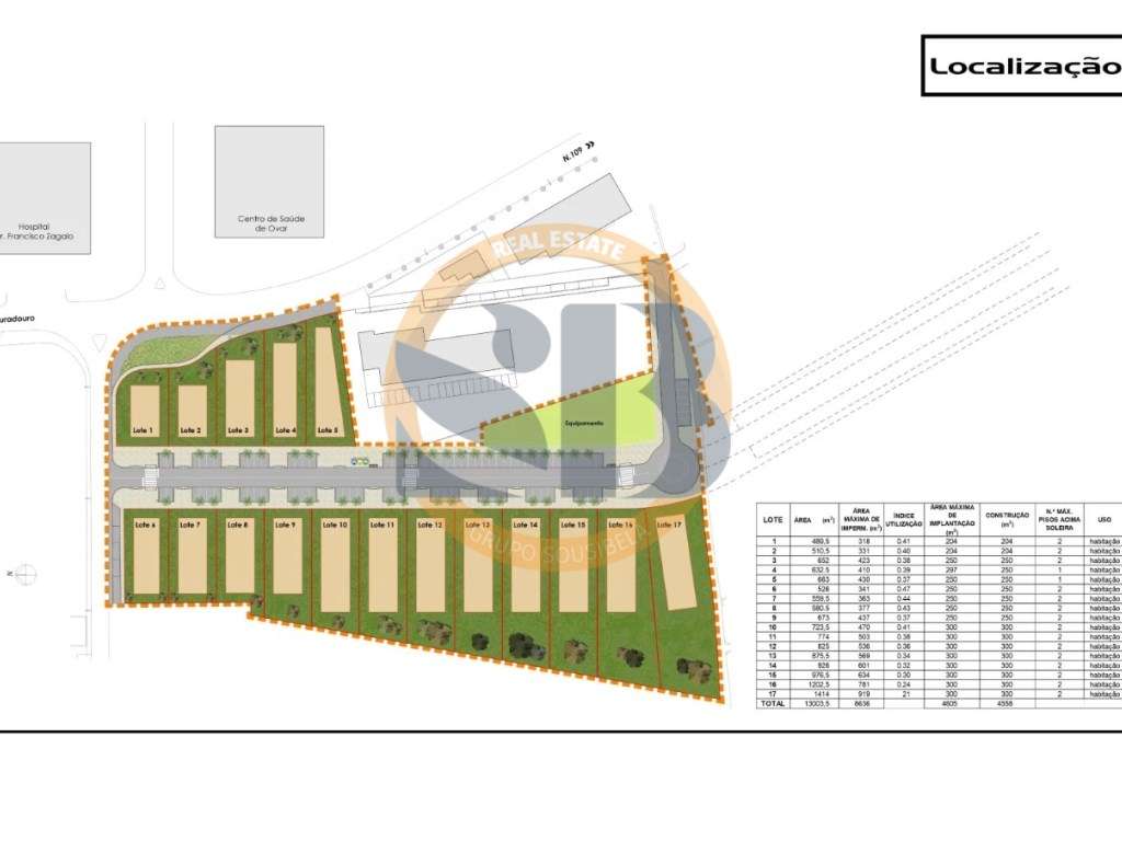 Terreno Lote Ovar Centro - Grande imagem: 3/5