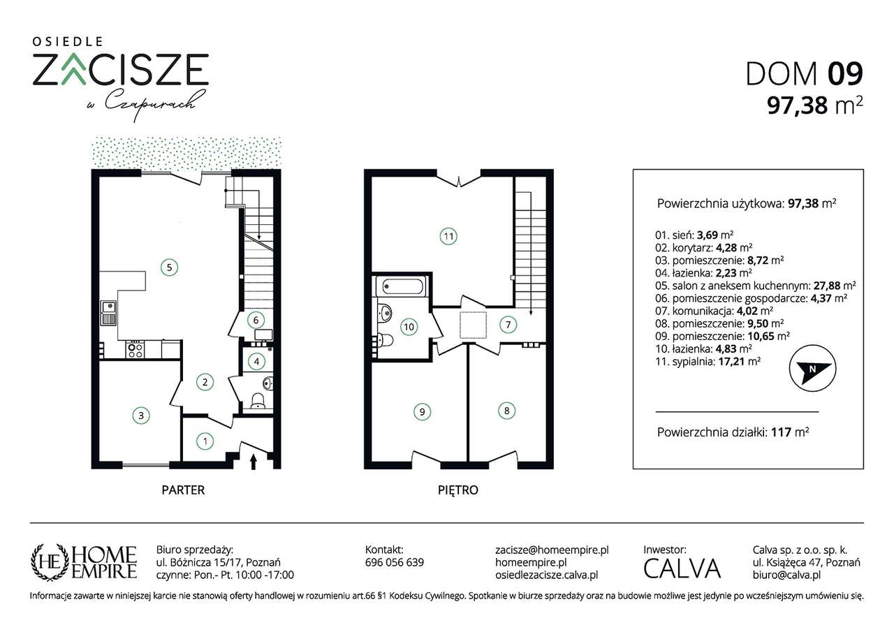 Cena promocyjna! Dom 97.38 mkw z ogrodem! Czapury-1