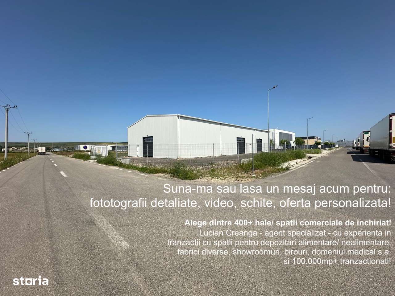 Hala/ showroom pe colt, 598mp, sos. centura Iasi - Imagine principală: 1/12