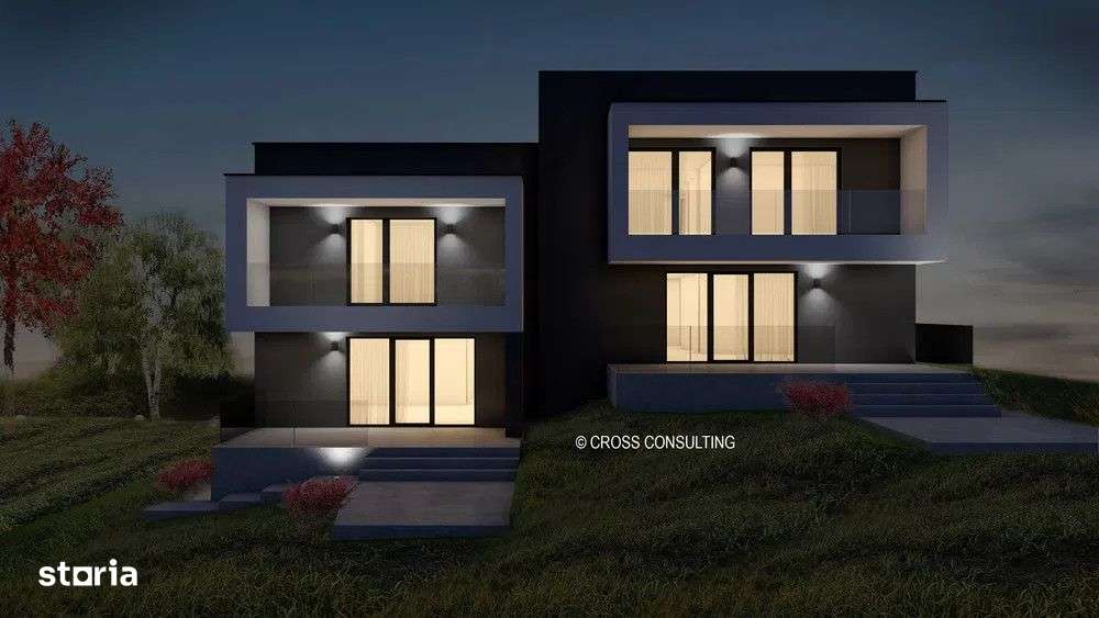 Casa cuplata cu 4 camere, 120 mp utili, teren 320 mp, garaj, Dezmir - Imagine principală: 3/5