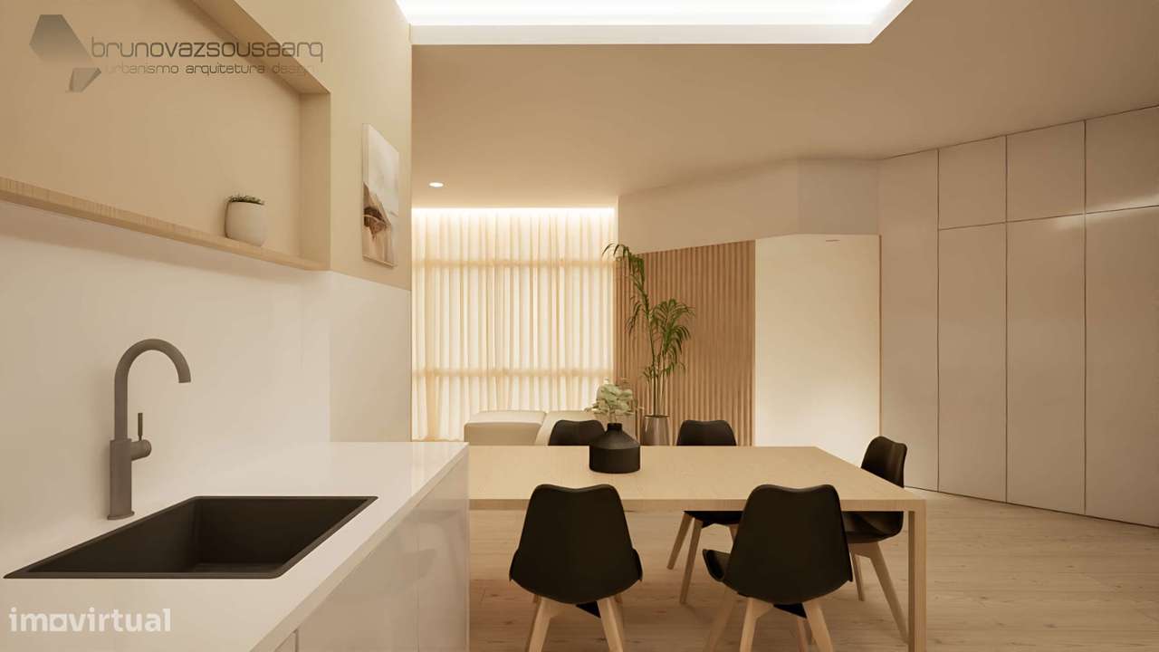 Apartamento T1+1 Novo em Santa Maria Maior – Viana do Castelo-1