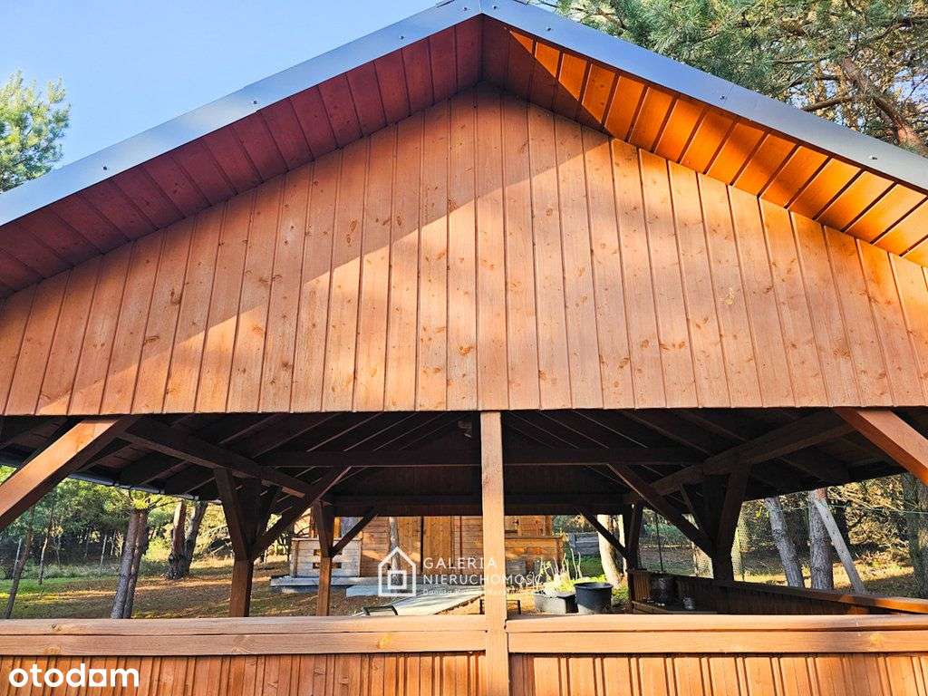 Działka budowlana z zabudową rekreacyjną Wymysłowo-2