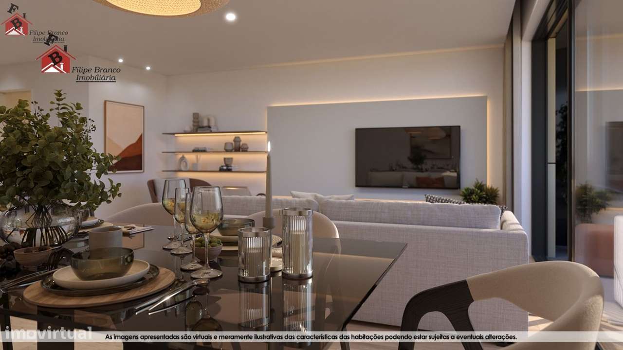 EXCEPCIONAL T2 NOVO ÓTIMOS ACABAMENTOS E VISTA MAR SANTA MARINHA, GAI-10