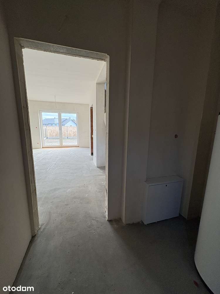 Segment z ogródkiem do wykończenia 77m2 | spokojna okolica, Bieniewice-5