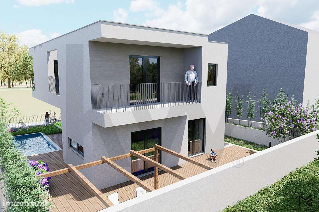 Terreno Urbano c/Projeto | 300m2 Terreno | 225m2 Construção | Amora - Grande imagem: 4/27