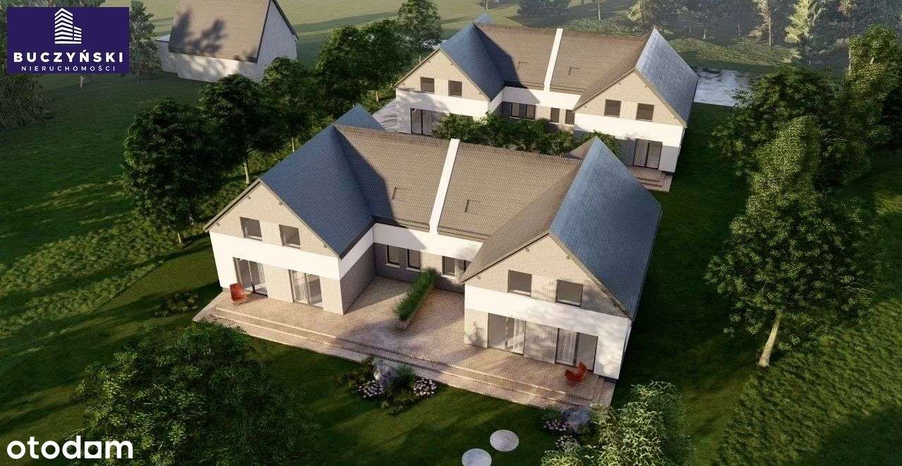 Działka z pozwoleniem na budowę 4 domów.-13