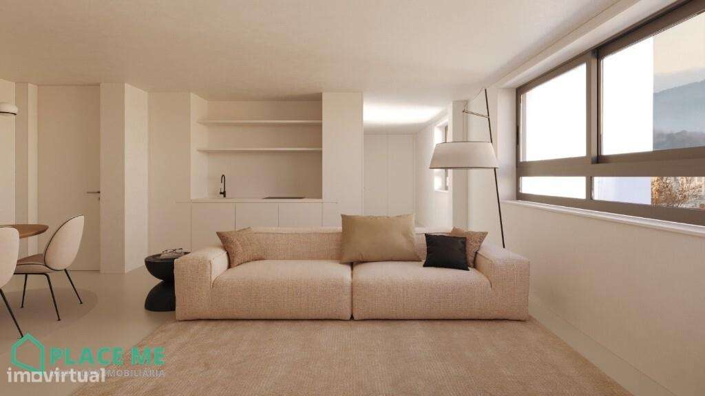 Apartamento T1 - Equipado - Novo (Projeto Carvalho Araújo)-1