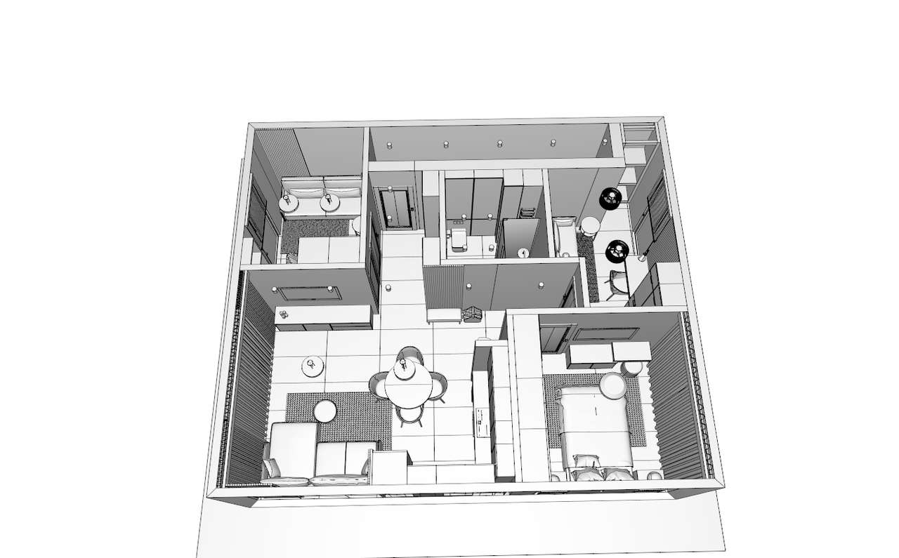 Przytulne 4 pokojowe mieszkanie z ogrodem i kominkiem - Pełny obrazek: 5/8