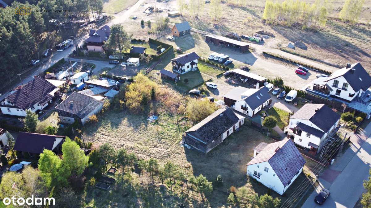 Duża działka z domem i nowymi WZ 400 m od jeziora!-7