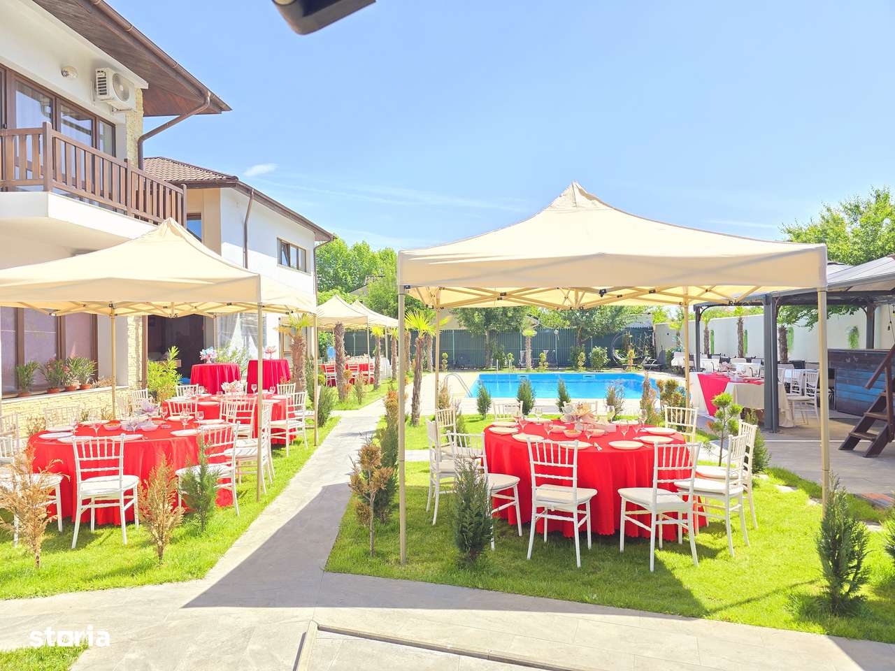 Vila petreceri-Piscina-Casa de inchiriat-Petrecere-Evenimente - Imagine principală: 5/20