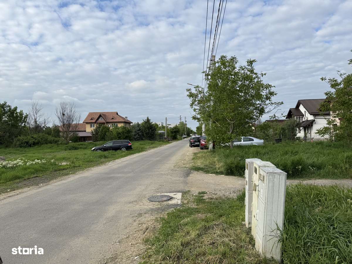 Vânzare teren 1500 mp / deschidere 36 cu toate utilitățile pe strada-2