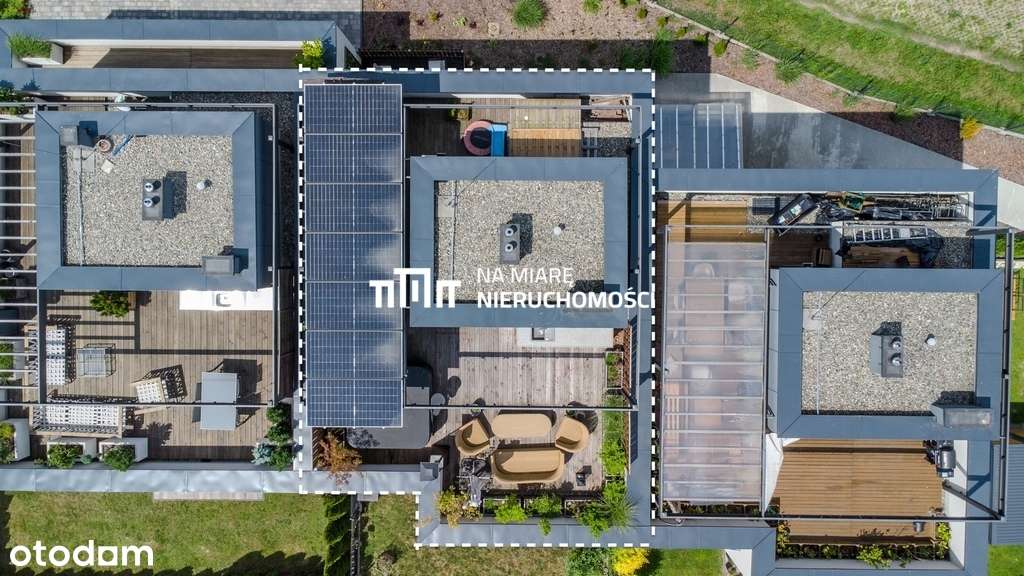 Taras na dachu, Jacuzzi, Fotowoltaika, Wiata x2-17