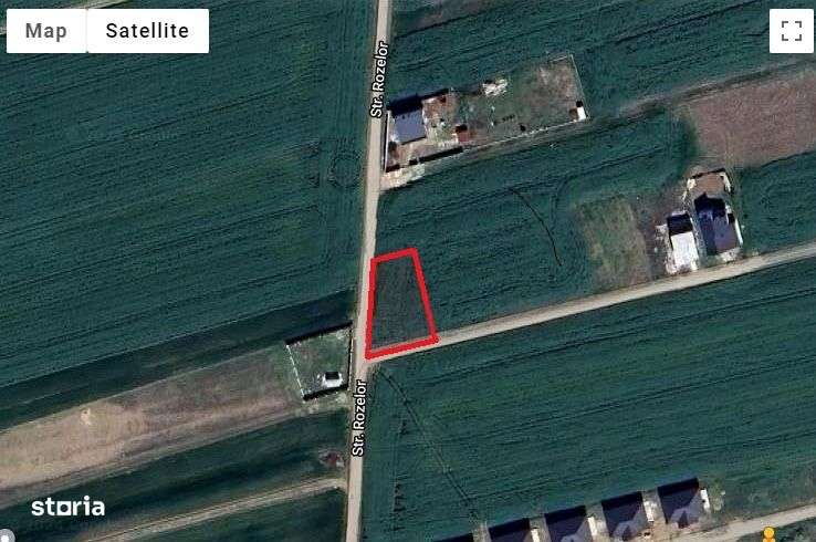 Vand teren Dumbraveni / Balotesti (760mp+84mp acces auto si pietonal) - Imagine principală: 4/7