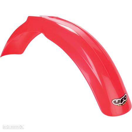 guarda lamas dianteiro ufo vermelho honda cr 125 / 250 / 500 - 1