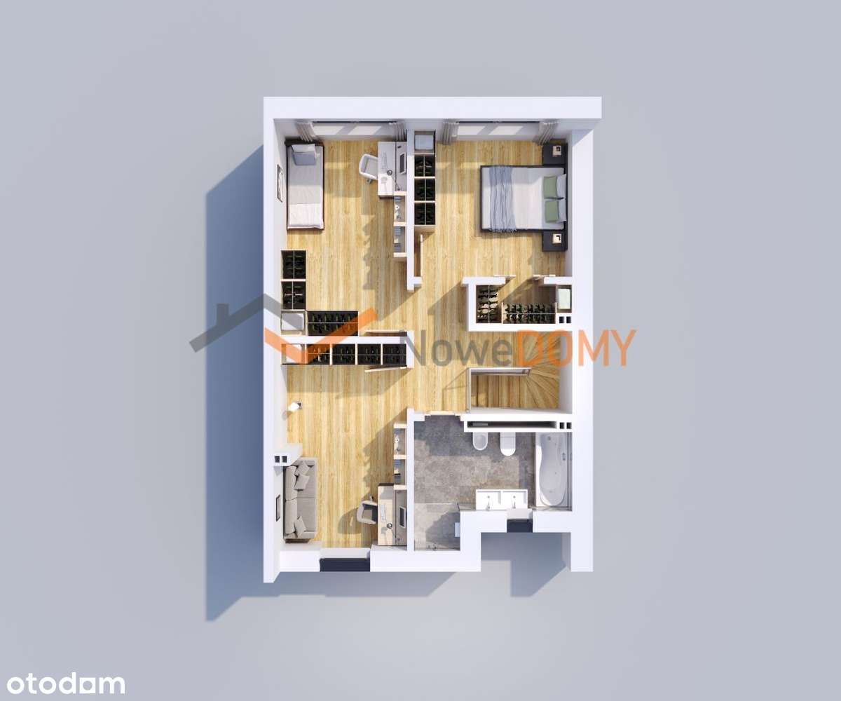 Segment Środkowy Gumieńce 97,4 m2 0% prow.-7