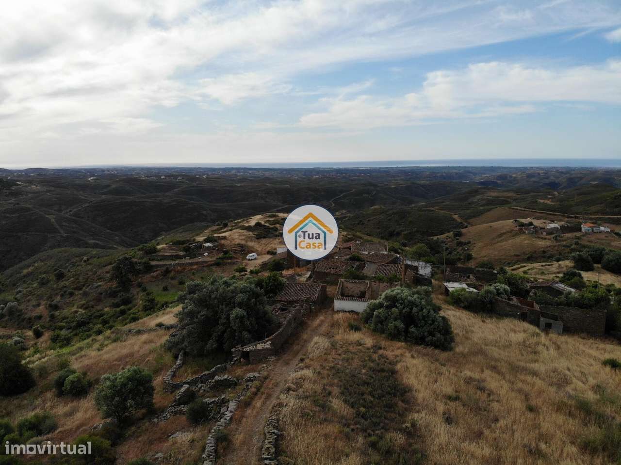 Armazém Rústico com Vista Mar para Recuperar – Serra de Tavira - Grande imagem: 5/18