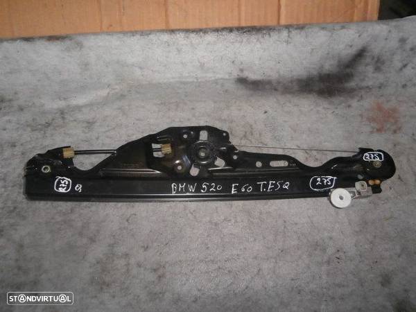 Elevador Sem Motor 7184743S 7184745E BMW E60 520D 2006 4P TE - 1