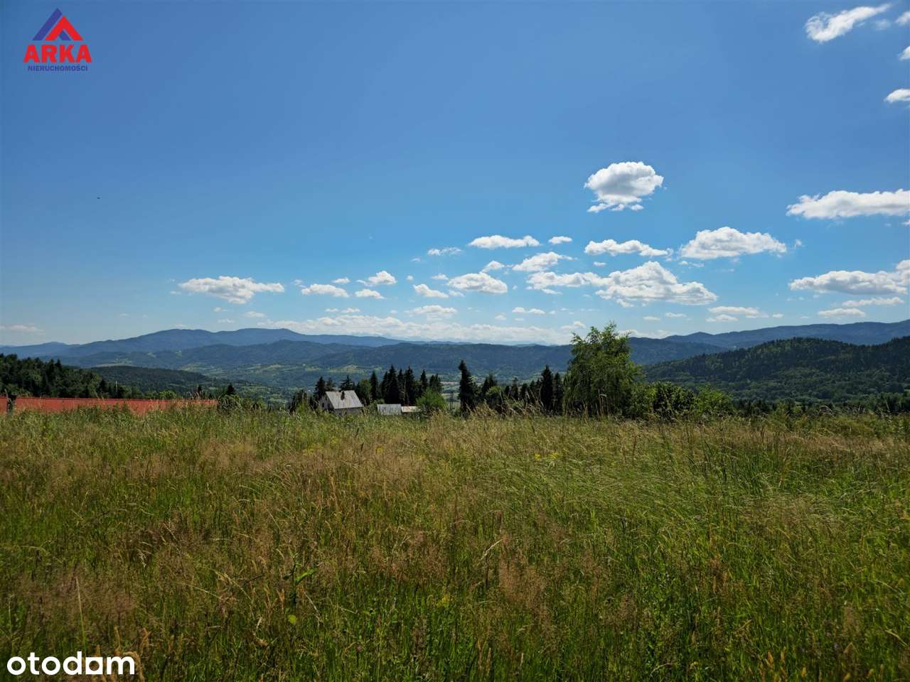 Działka budowlana z panoramą Gorców-0