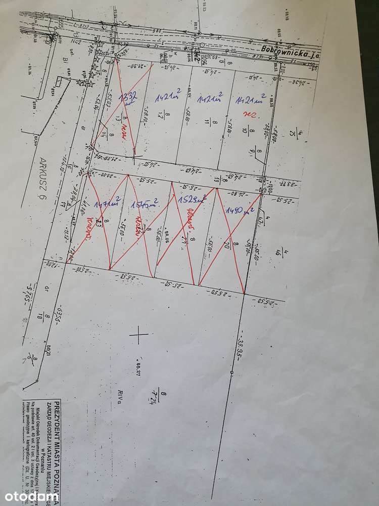 Działka bud. z MPZP, P-ń Szczepankowo Spławie ul. Bobrownicka-8