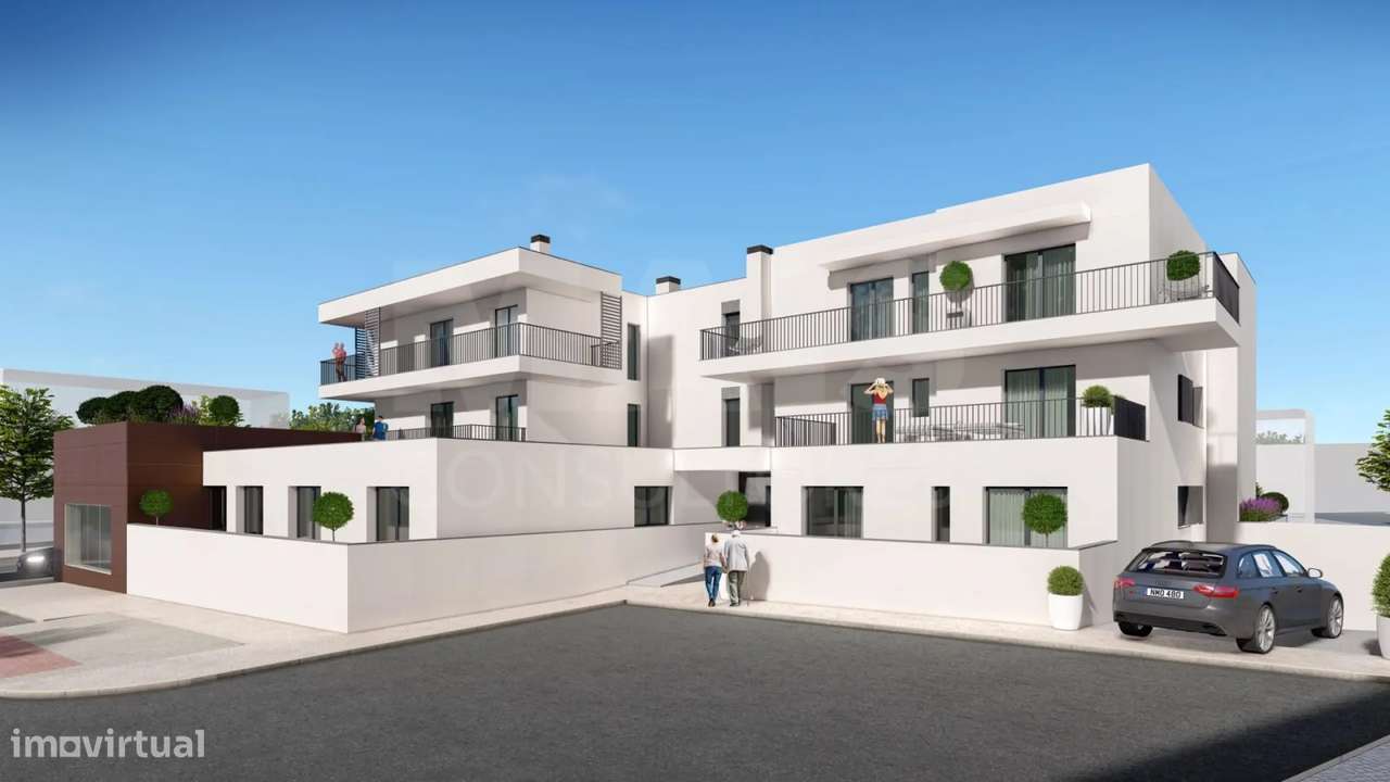 Apartamento T2 Novo com Garagem Privativa e Varanda Ampla em Ferrel...-7