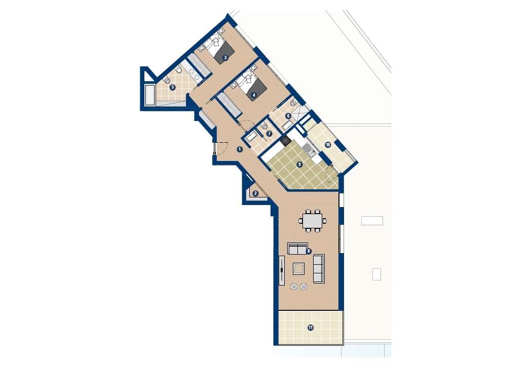 Apartamento T2, Praia da Rocha, Algarve-1