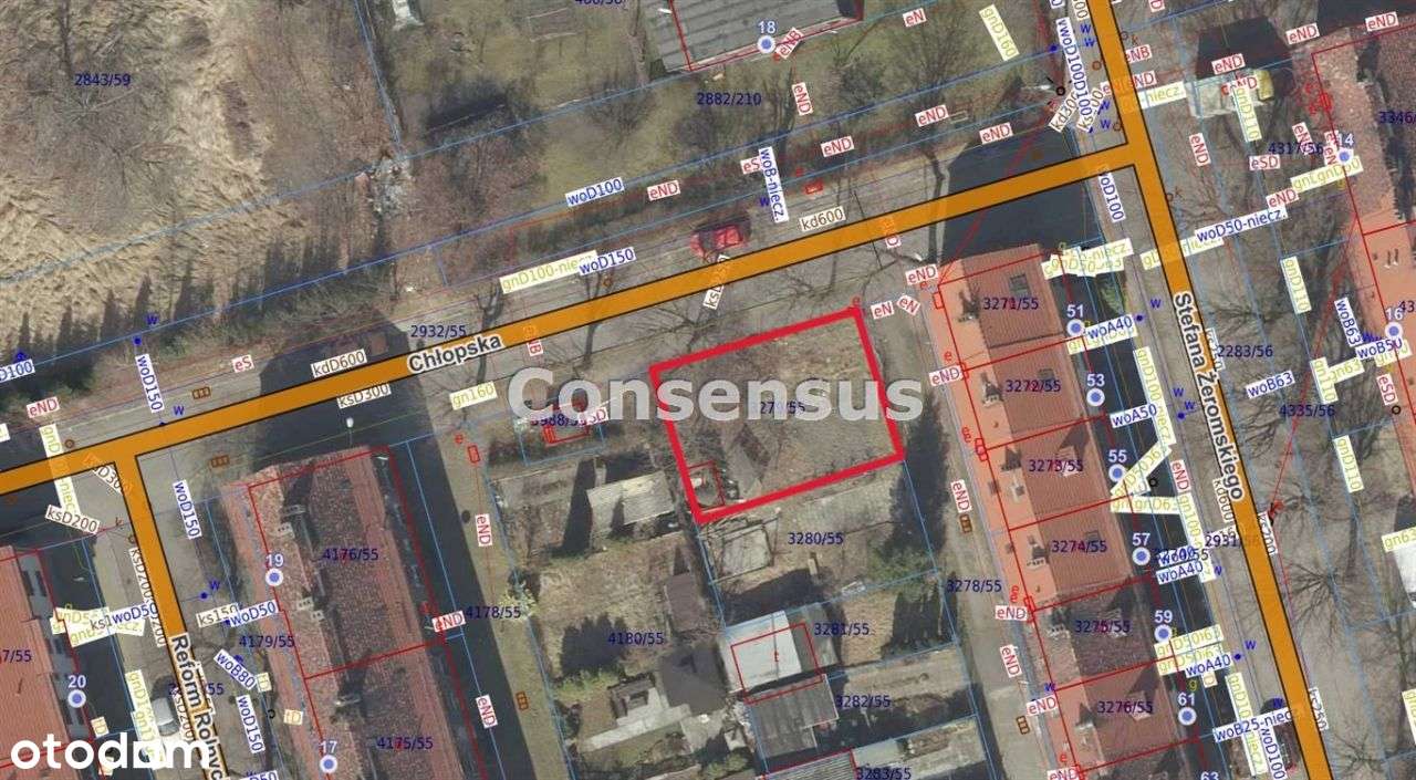 Działka z projektem inwestycyjna Zabrze-2