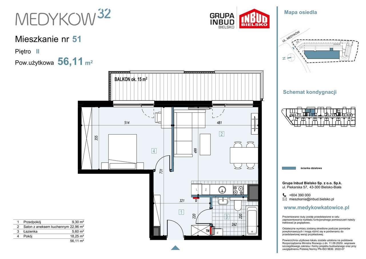 Medyków 32 | mieszkanie 2-pok. | 51 - Pełny obrazek: 2/8