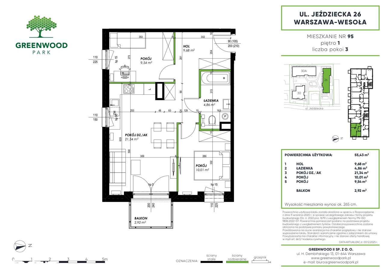 3 pok.  - Greenwood Park - Warszawa, Stara Miłosna-3