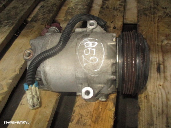 Compressor AC 6560601  09167048 OPEL AGILA 2001 1.2 I 75CV 5P VERMELHO GASOLINA DELPHI - 5