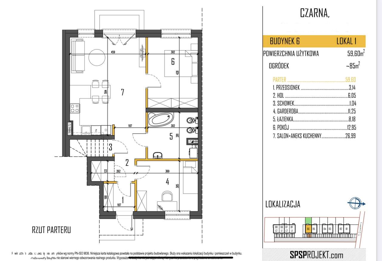 58m2 słoneczne, duży ogródek, szkoła, przedszkole-13