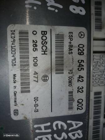 Modulo Abs Esp Hba Mercedes A160 A170 Cdi  W168  Ref: 029 545 42 32 Q02  0 265 109 477 - 2